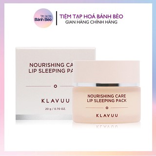 Mặt Nạ Dưỡng Môi Ban Đêm Klavuu Nourishing Care Lip Sleeping Pack 20g