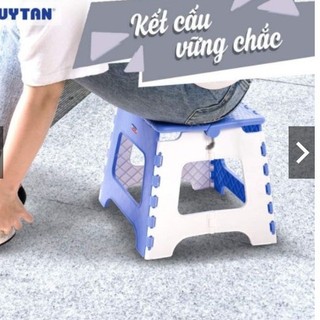Ghế Trung Xếp Nhựa Duy Tân - Kích thước 32,5 x 29 x 26,3 cm