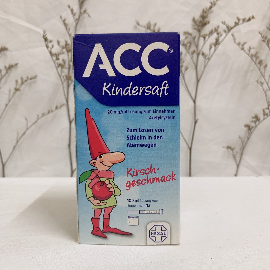 Siro Acc Kindersaft Của Đức 100ml, Giảm Ho Long Đờm Cho Bé