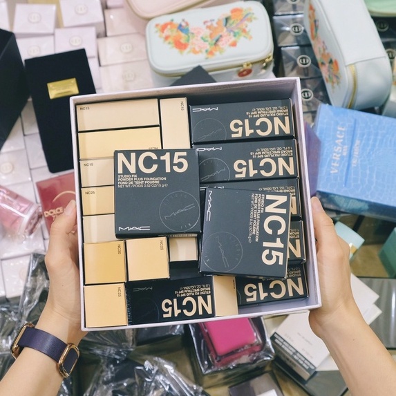 XẢ SALE - Kem Nền MAC - Phấn Phủ Mac Studio Fix Fluid Foundation SPF 15