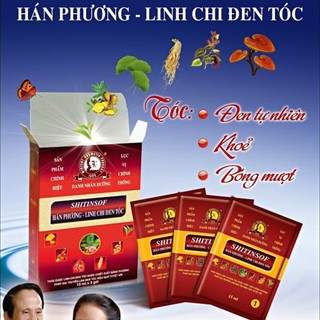 Dầu gội SHITINSOF - Hán Phương Linh Chi đen tóc