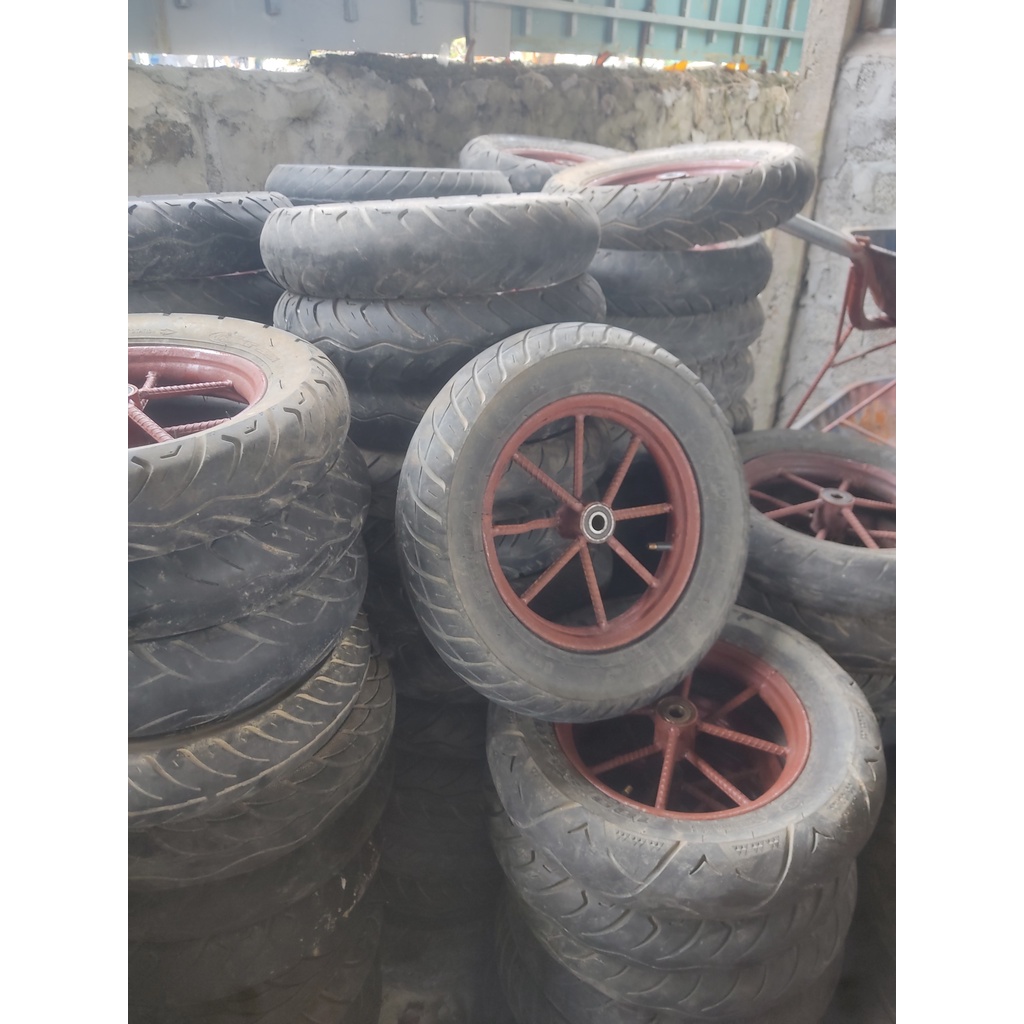 Bánh Xe Rùa Xăm Mới 8 nan  6203 Hoặc 6204 BanhXeCaoSu