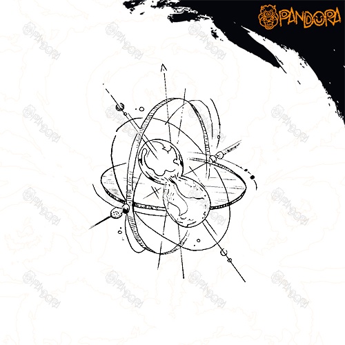 Hình Xăm Dán  cute Tạm Thời Không Thấm Nước  Ngày Thích hợp cho cả nam và nữ SDD-09【PANDORA Magic Tattoo】
