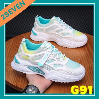 Giày sneaker nam chạy bộ cổ ngắn đế mềm thoáng khí khử mùi Hot 2024 full Box - 2Seven - G91