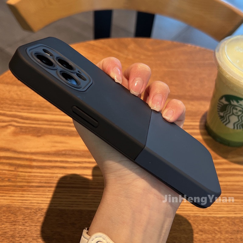 Ốp Điện Thoại Silicon Dẻo Thời Trang Chống Rơi Cho IPhone 14 13 12 11 Pro MAX 14 Plus X XS XS MAX XR