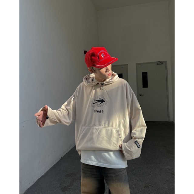 Áo Hoodie Tired - Weirdo