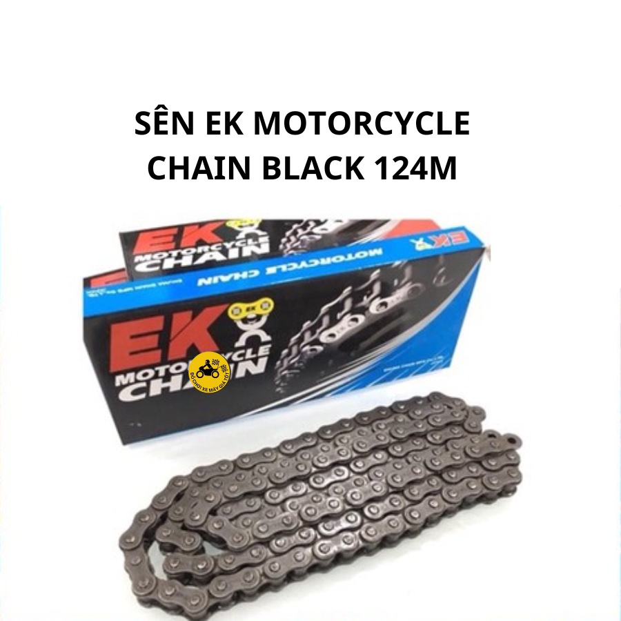 Bộ NSD Sên Ek Chain Black + Nhông Dĩa Recto Cho Honda Winner - Raider/Fi