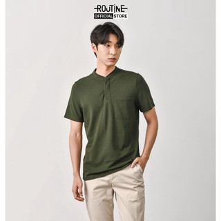 Áo Polo Nam Có Túi Cổ Trụ Trơn Form Fitted - Routine 10S21POL030