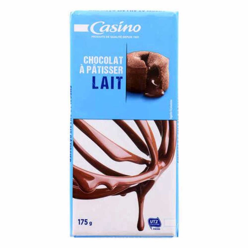 Socola làm bánh Casino 200g ( sữa/ đen) - Casino Dessert Tablette de chocolat Pâtissier Lait/ Noir