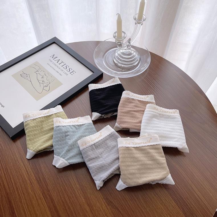 Quần lót nữ FABRIC tơ trơn siêu cấp - Quần chip nữ freesize FLQ169
