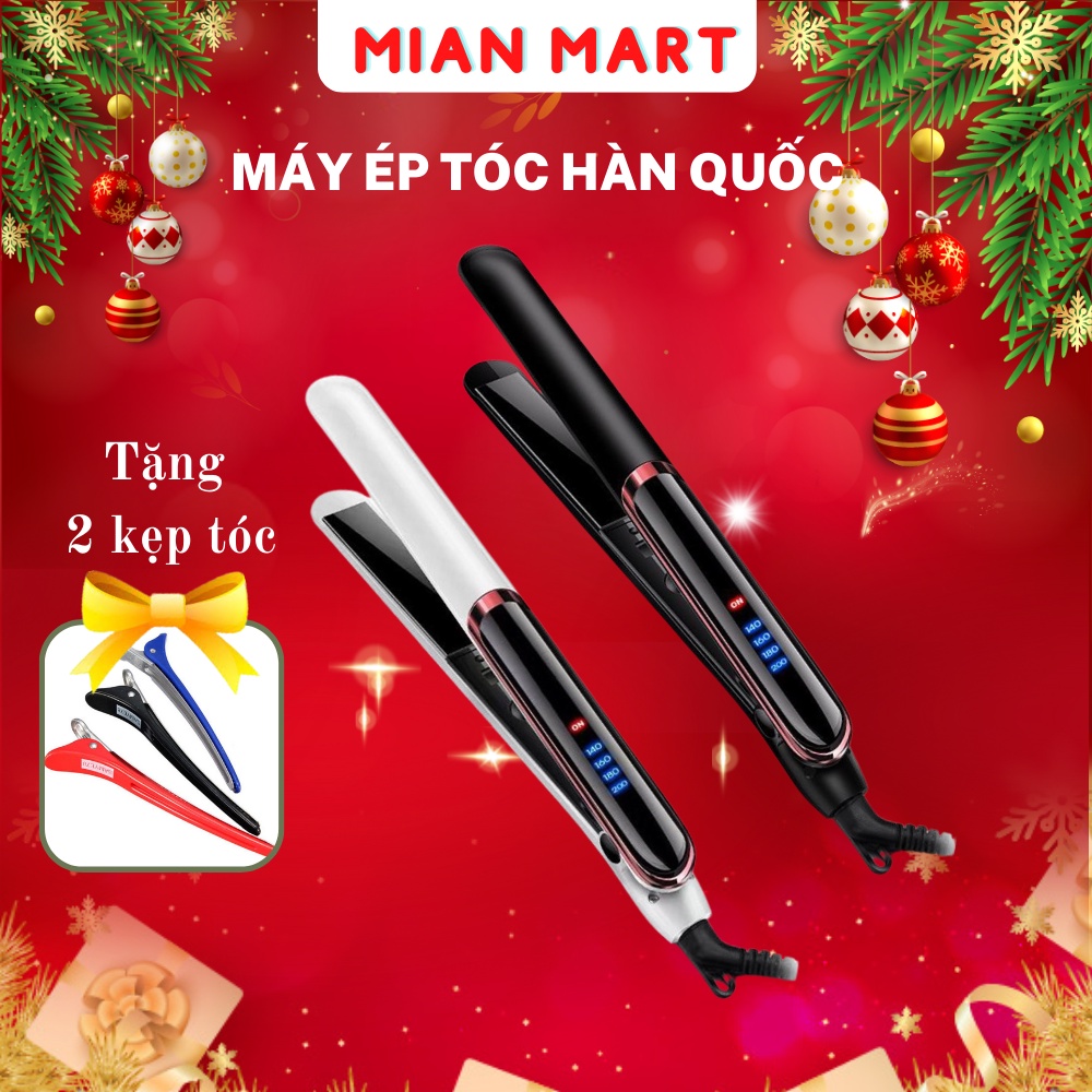 Máy ép duỗi tóc, là tóc, uốn xoăn tóc Hàn Quốc cao cấp duỗi tóc 3 trong 1 - máy kẹp tóc cao cấp NA-8868 - MIAN MART