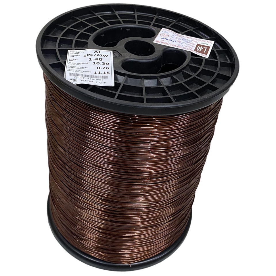 Dây nhôm TIẾN THỊNH bọc EMAY cách điện Cuộn 500g dây uốn cây cảnh - linh kiện điện tử QUỲNH DIỄN