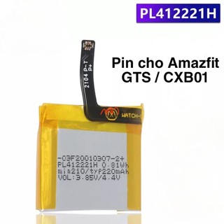 Thay pin đồng hồ amazfit gts / cxb01