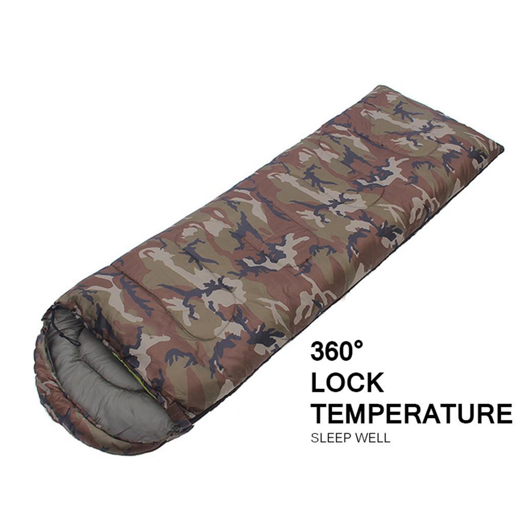 Túi Ngủ Dạng Phong Thư Siêu Nhẹ In Họa Tiết Rằn Ri Tiện Dụng Mang Theo Du Lịch Cắm Trại