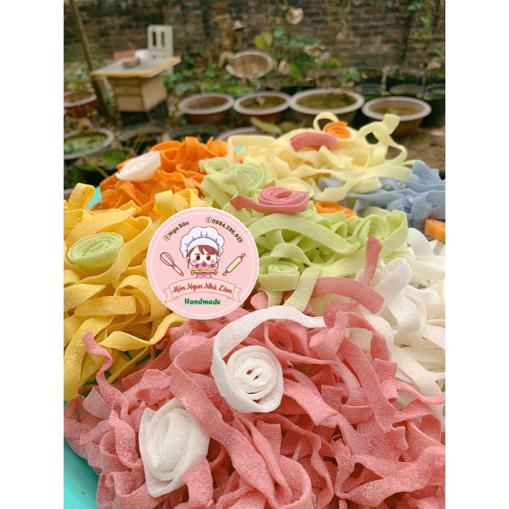 Giá Sỉ  Mứt Dừa Sợi Bánh Tẻ Mix Ngũ Vị