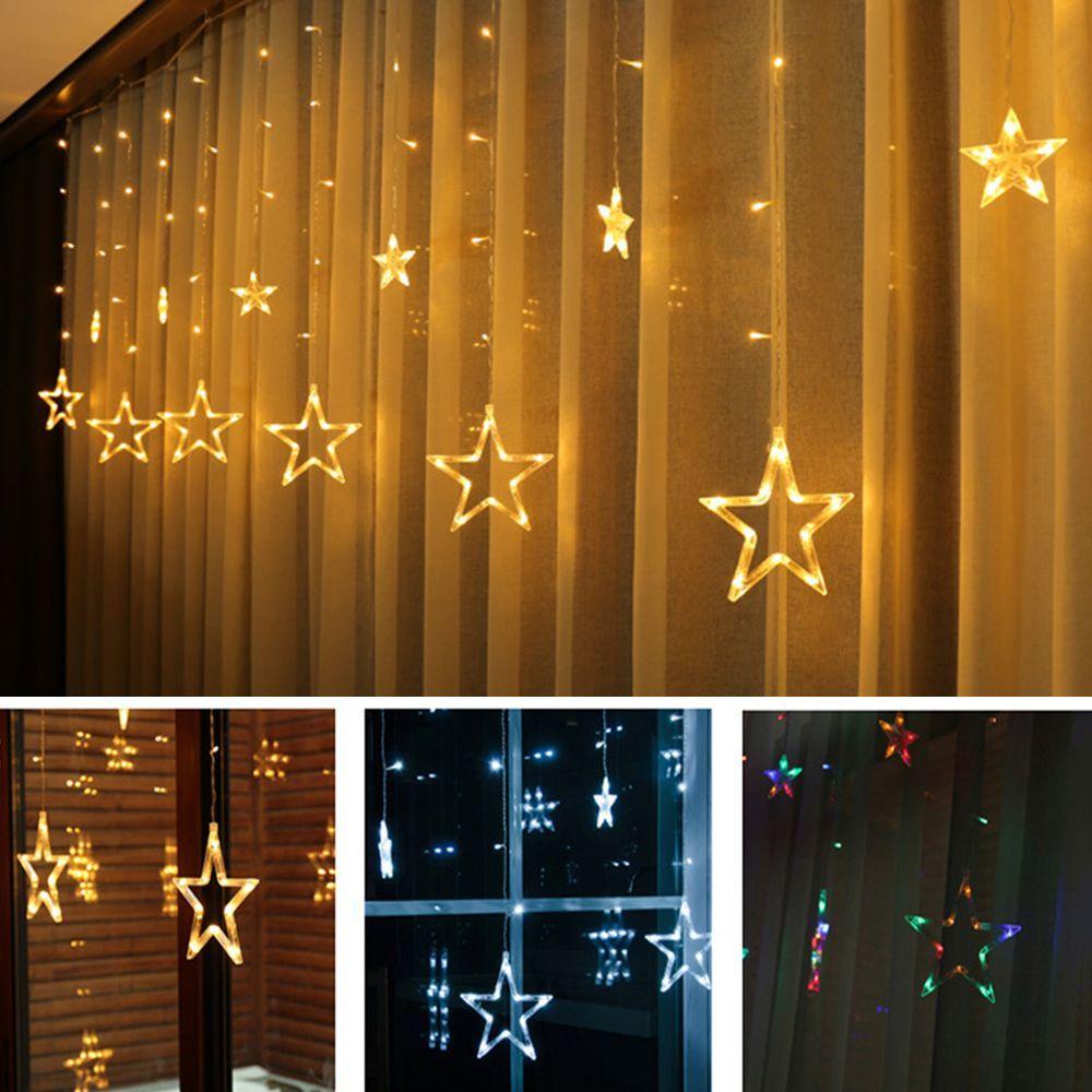 IVORY Rèm Đèn LED Trang Trí Lãng Mạn AC 220V