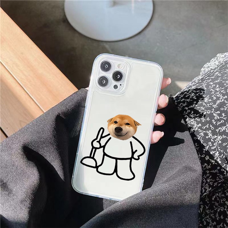 Ốp iphone silicon độc lạ cặp đôi mèo chó bồn cầu hoạt hình ngộ nghĩnh dễ thương 6/6s/7/8/X/XS/XR/11/12/13/14 Pro