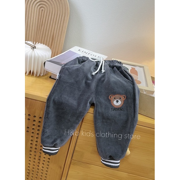 LÔNG NHUNG quần cho bé mã 4055