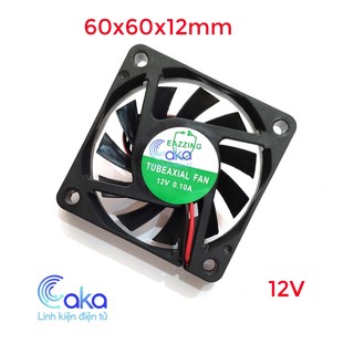LKDT Quạt tản nhiệt 12V 60x60x12mm