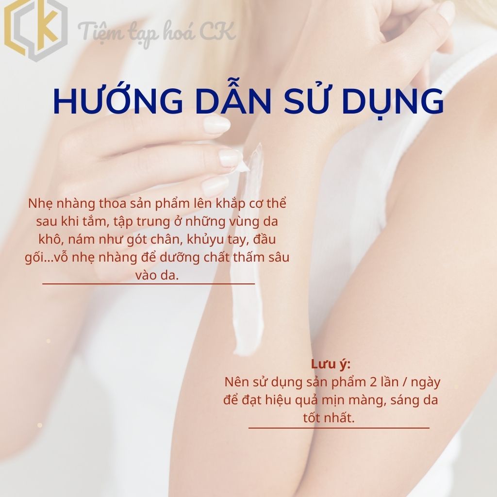 Dưỡng thể trắng da Vaseline Intensive Care Deep Restore 300ml Thái Lan