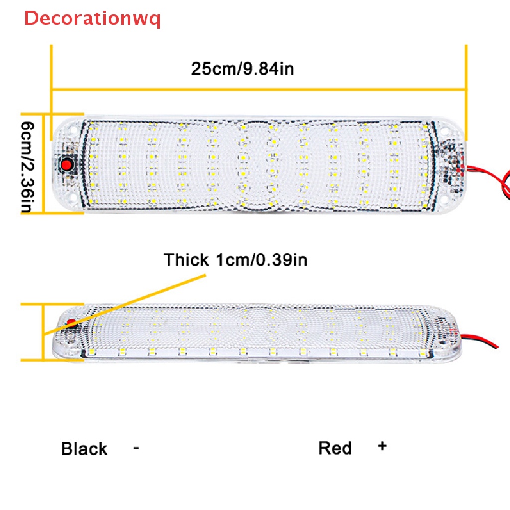 Bảng Đèn LED 72 Bóng Cho Nội Thất Xe Hơi Mới
