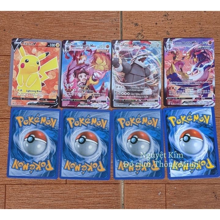 1 Pack Thẻ Bài Pokemon Loại Thường, Vip, Thẻ 3D, Hộp Giấy, Ngẫu Nhiên Đẹp Cực Chất- Đọc Kỹ Mô Tả