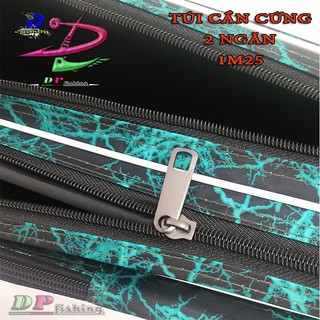 Túi đựng cần câu cá cứng 1m25 ( có 2 ngăn chính , 2 ngăn phụ )