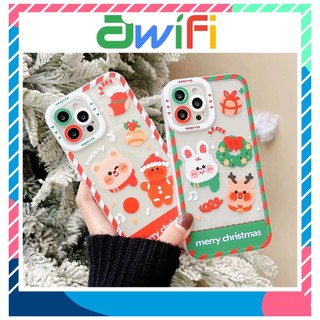 Ốp lưng iphone trong lỗ viền camera gấu noel 6/6plus/7/7plus/8/8plus/xs/11/12/13/pro/max/plus/promax- Sale Sốc T3-1