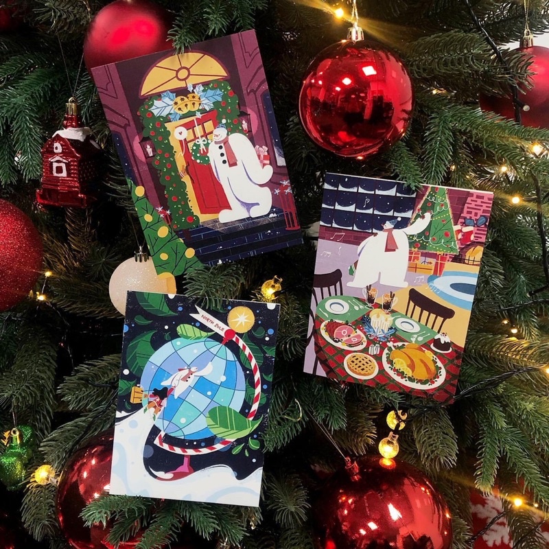 Thiệp I Have Been There - Christmas of Snowman