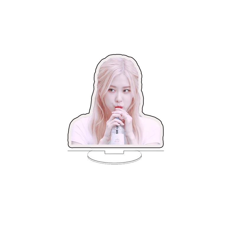 Rose BLACKPINK Bàn Acrylic Đứng mini Đứng Lên