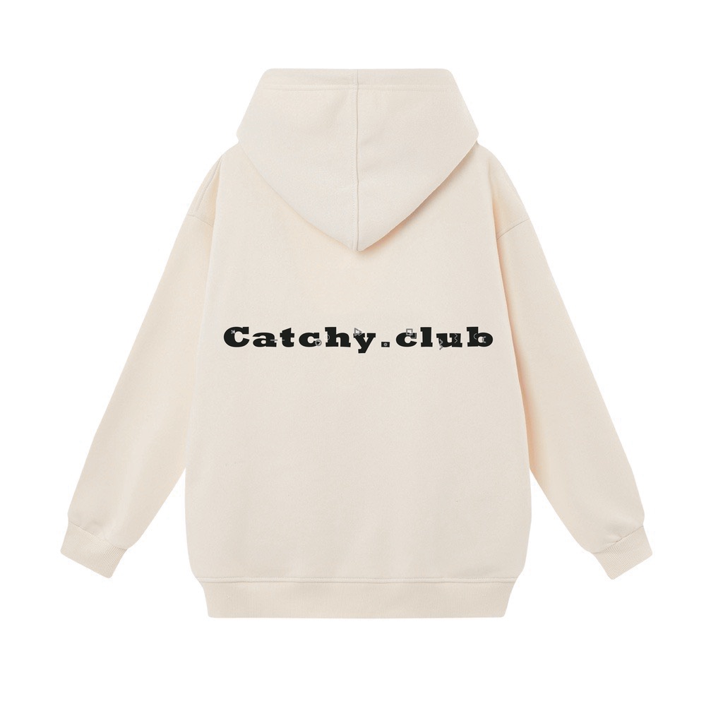 Áo Hoodie Zip Local Brand Catchy Unisex Logo Basic HD03 | BigBuy360 - bigbuy360.vn