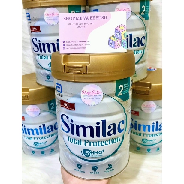 Sữa Similac Total Protection số 2, số 3, số 4 900g - Dành cho bé sinh mổ hoặc sức đề kháng kém