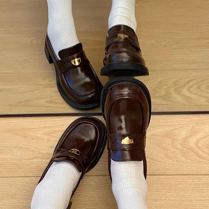 GIÀY LOAFER O33 ĐẾ CAO 6CM