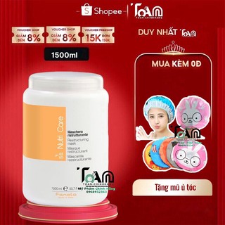 Kem ủ tóc hấp dầu tái tạo tóc bị hư tổn Fanola Nutri Care