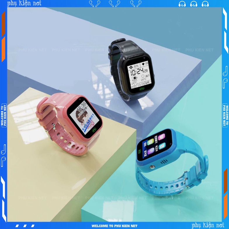 Đồng Hồ Thông Minh LT36 Định Vị Trẻ Em Có Thể Lắp Sim Nghe Gọi 2 Chiều Chống Nước Tích Hợp 4G