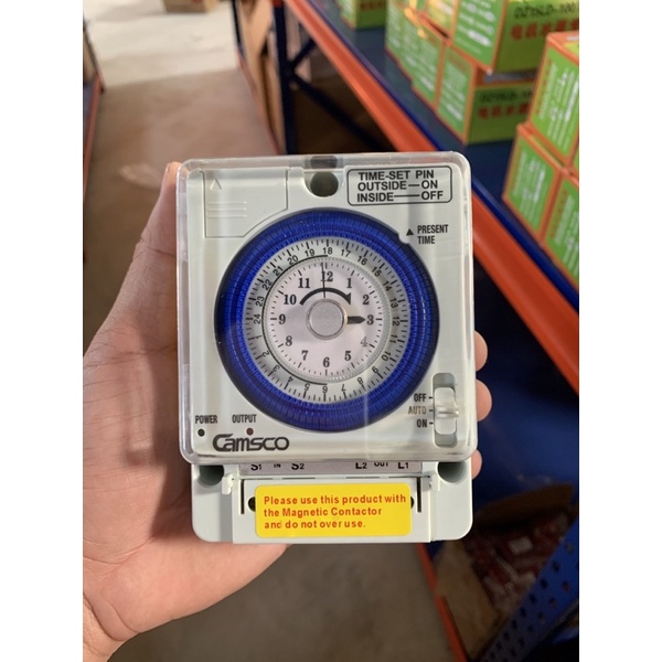 Công Tắc Hẹn Giờ Cơ Rơle timer 24h