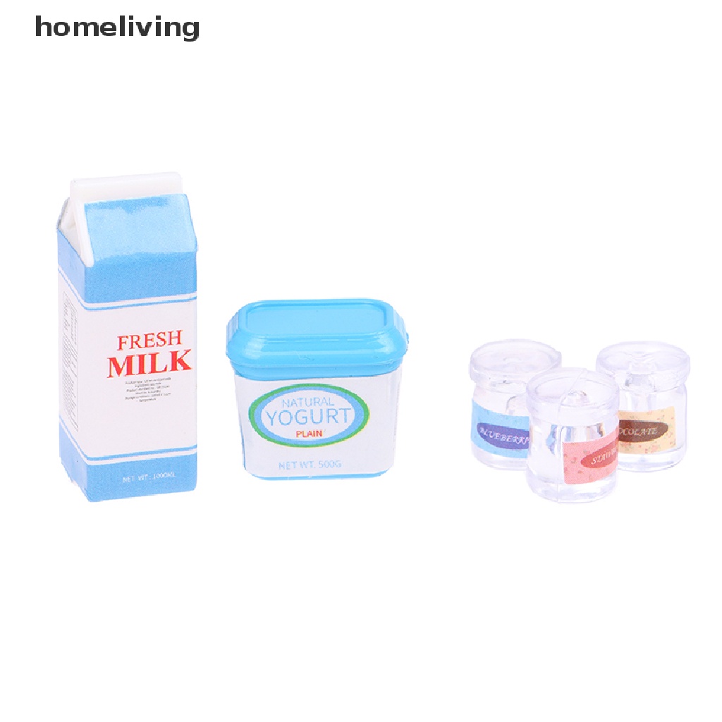 1 Bộ Đồ Ăn Tỉ Lệ 1: 12 Trang Trí Nhà Búp Bê