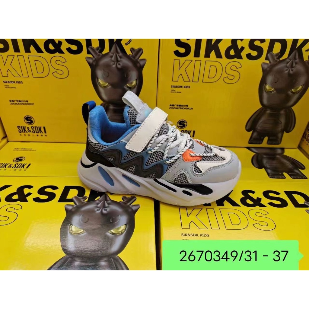 GIÀY THỂ THAO SIK & SDK KIDS XUẤT DƯ XỊN CHO BÉ TRAI - HAANH VNXK