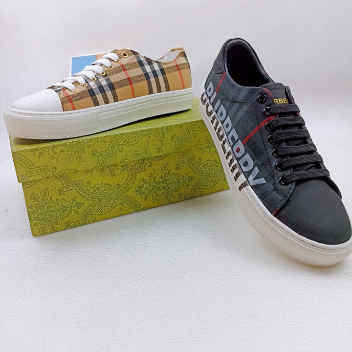 Giầy Nam BBR phối kẻ đơn giản thiết kế thời trang. 2 mầu cho bạn lựa chọn ; Full size 38 - 43
