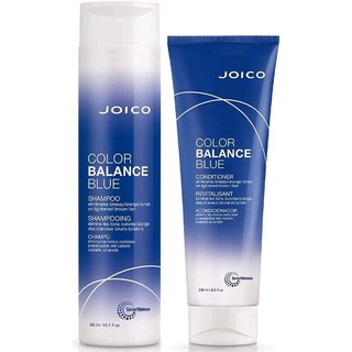DẦU GỘI XẢ BỔ XUNG SẮC TỐ XANH JOICO COLOR BALANCE BLUE 300MLX2