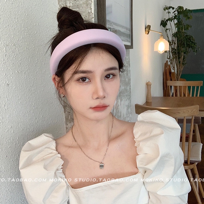 cài tóc bảng to nhiều màu sắc phong cách hàn quốc