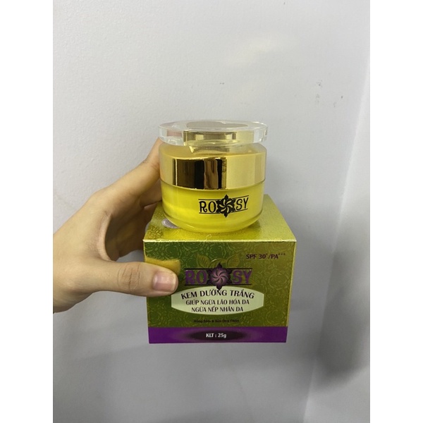 Kem Dưỡng Trắng Giúp Ngừa Lão Hoá Ngừa Nếp Nhăn Da  25g Rosy