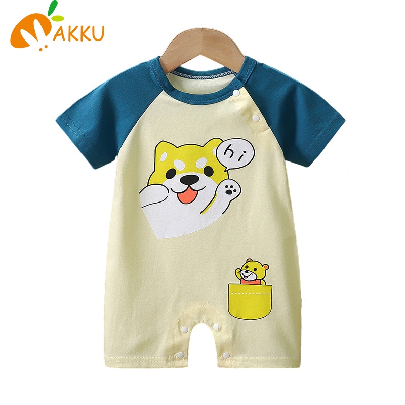 Romper Cotton Ngắn Tay Thời Trang Đáng Yêu Dành Cho Trẻ