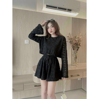 Sét bộ đùi len thời trang nữ mặc đi chơi cực đẹp mymy store