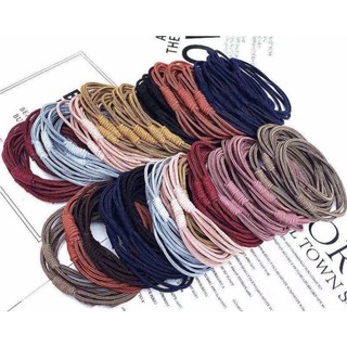 sét 5 chun buộc tóc 4 sợi