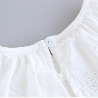 Aó cổ béo dễ thương cho bé gái