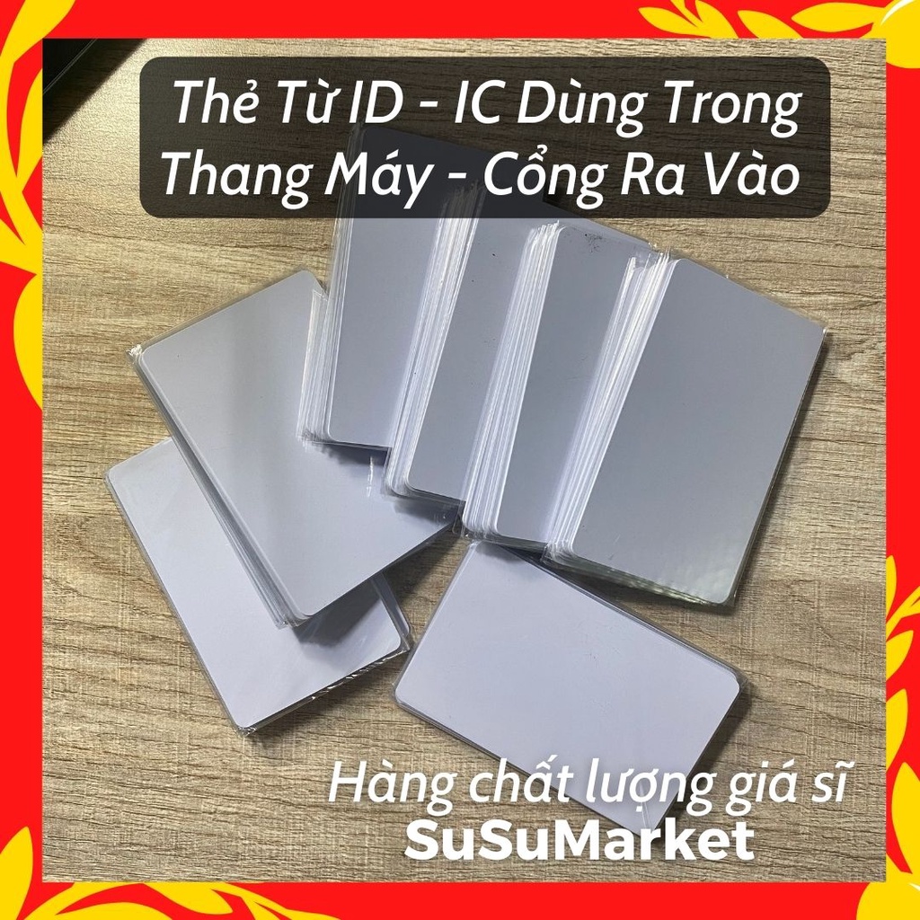 Thẻ từ ID 125 KHz và IC 13.56 Mhz