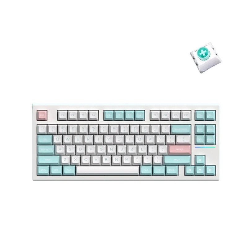 Bàn Phím Cơ Không Dây - FL-Esport FL750 SAM MarshMallow - Wireless 2.4Ghz - Gasket Mount - LED RGB- Hotswap