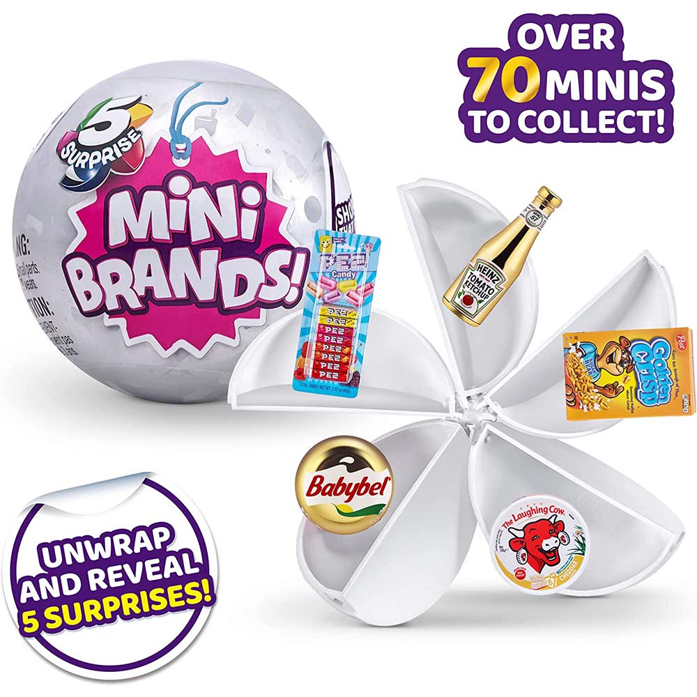 ZURU Five Times Egg Surprise Ball Supermarket Shopping mini brands Dismantling Blind Toy Box