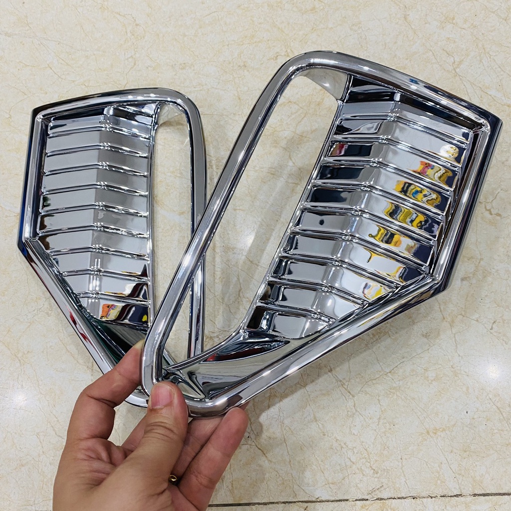 Ốp Viền Đèn Gầm Trước, Sau mạ crom Misubishi Xpander 2022 2023 -Hellooto shop